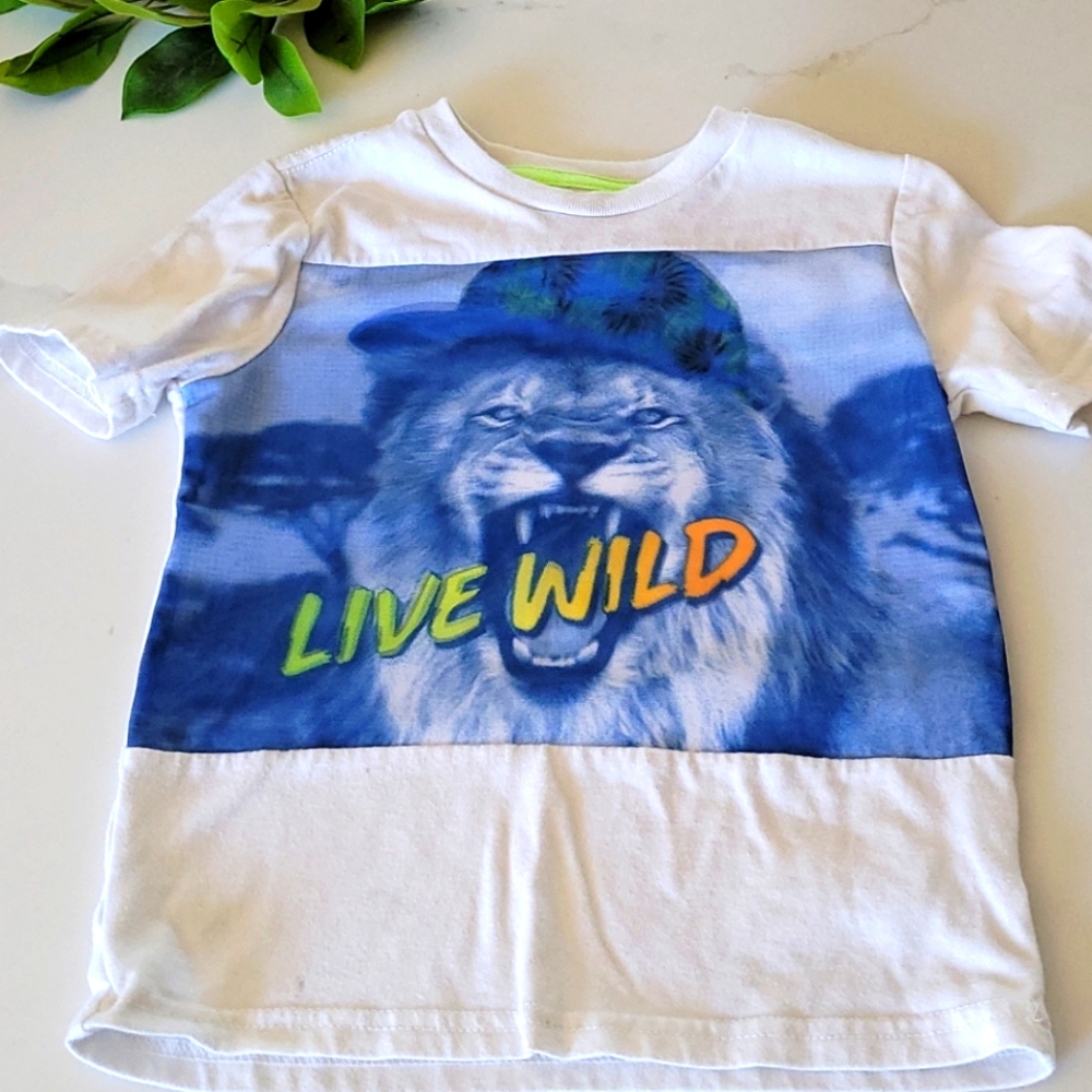 Live wild Lion Shirt 3D